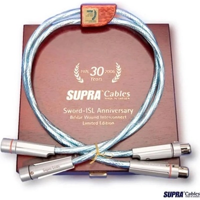 Supra Cables Supra Sword-IXLR AUDIO - Референциален XLR сигнален кабел 0, 8 m (073177)