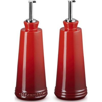 Le Creuset Комплект за дозиране на олио и оцет Signature черешов 2 бр (80842300600003)