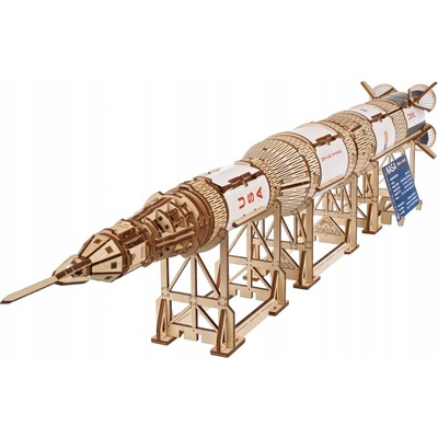 UGEARS 3D puzzle NASA Saturn V 500 ks