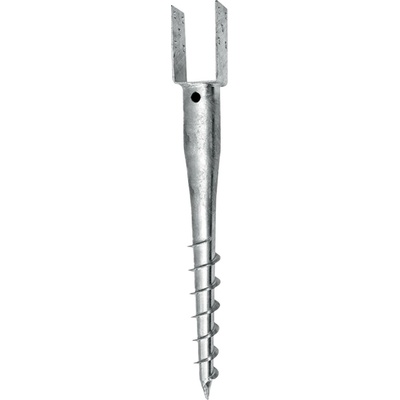 ZEMNÍ VRUT "U" 70X60X100MM/60CM TL. 4MM ZN LEVIOR