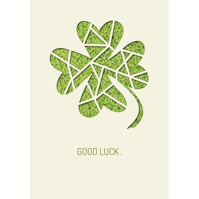 Gespaensterwald Картичка Gespaensterwald Paper Deluxe - Good Luck (31018)