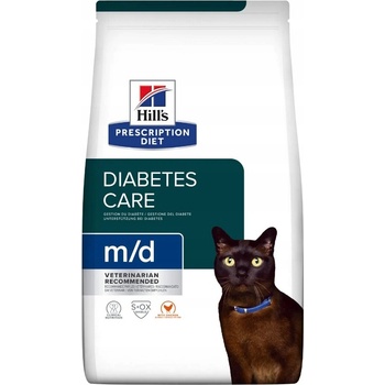 Hill's PD Prescription Diet Feline m/d Kuracie Mäso 1,5 kg