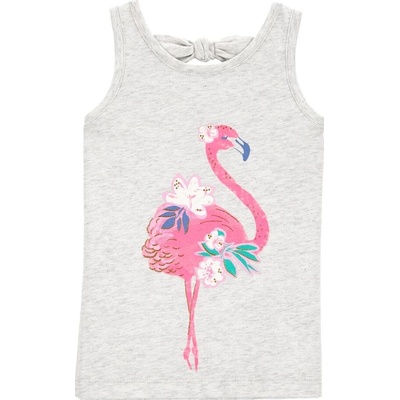 CARTER'S Tričko na ramienka Pink Flamingo dievča