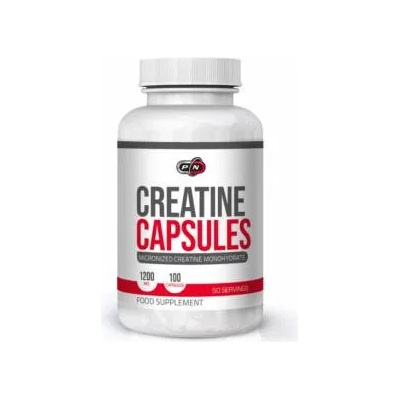 Pure Nutrition Креатин Pure Nutrition, Creatine Capsules, 1200mg, 100 капсули, PN9802