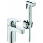 Ideal Standard Смесител за умивалник Ideal Standard Cerabase H80, гланциран хром, с интимен душ (BC834AA)