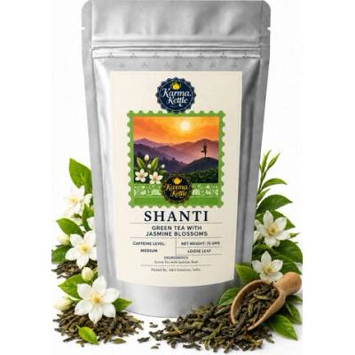 Karma Kettle Zelený čaj Shanti sypaný 75 g