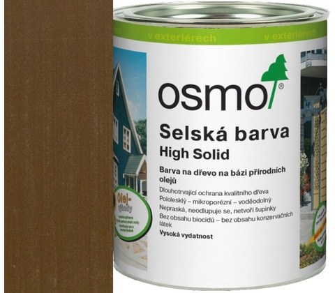 Osmo 2606 Selská barva 0,75 l Středně hnědá