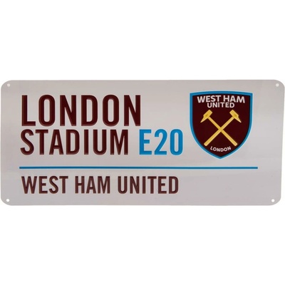 Fan-shop Plechová cedule WEST HAM UNITED