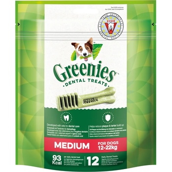 Greenies 3x340г Medium Greenies дентални лакомства за дъвчене кучета