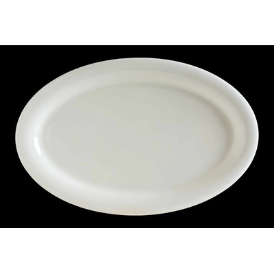 BONNA Oválný talíř 320 mm Albus
