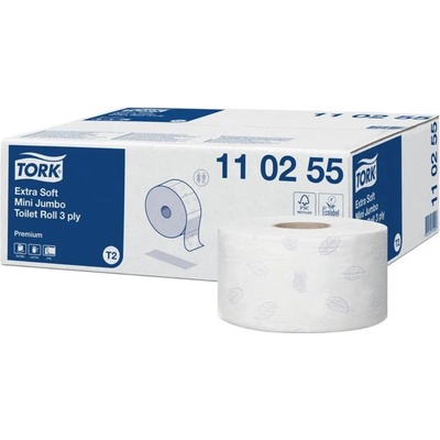 Tork 11025 Extra Soft Mini Jumbo T2 3-vrstvý 12 ks