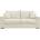 Bobochic Кремав разтегателен диван от рипсено кадифе 225 cm Augustin - Bobochic Paris (WT-WOII-3.5R-W_1 P484 N.MI)