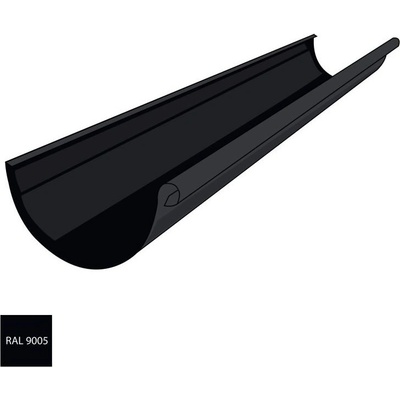 KJG žlab 330 mm 2 m RAL 9005 černá