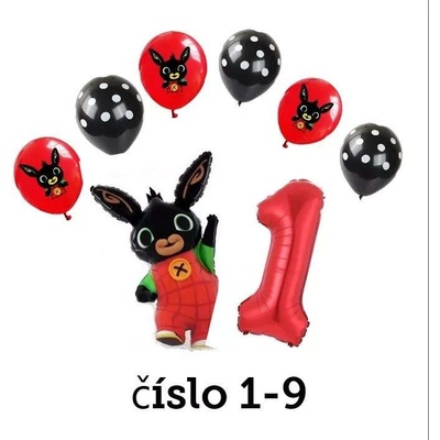 Sada balonků Králíček Bing – Zboží Dáma
