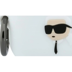 Karl Lagerfeld Силиконов калъф Karl Lagerfeld Karl Head 3D за AirPods Pro 3 бял