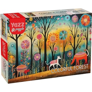 Yazz Пъзел Yazz Puzzle от 1000 части - Цветна гора (3868)