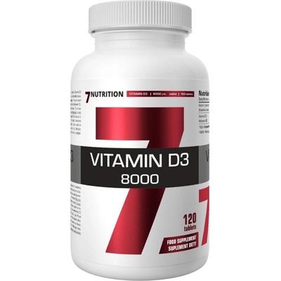 7Nutrition Vitamin D3 2000 120 kapsúl