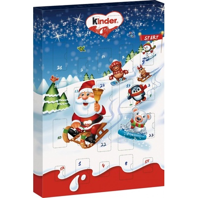 Kinder Mini Mix adventní kalendář - Zimní sporty