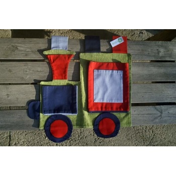 Cedr Kapsář lokomotiva 47 x 48 cm