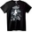 NOONEBRAND Тениска НЛО Кола и Байкър - 7XL, White
