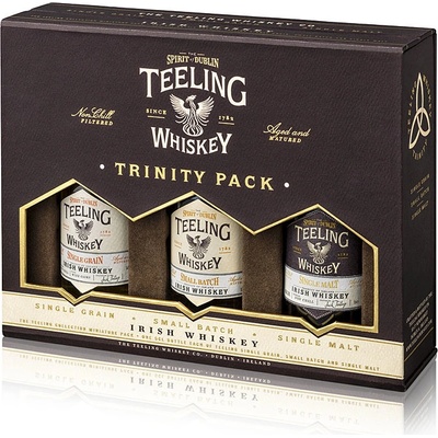 Teeling Whiskey Trinity Pack 46% 3 x 0,05 l (set)