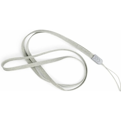 Šňůrka na mobilní telefon 6mm, barva šedá