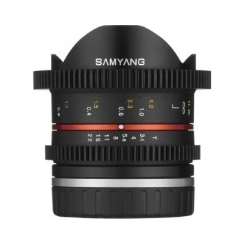 Samyang 8mm T3.1 Cine UMC FishEye II Canon M