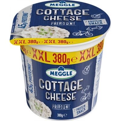Meggle Cottage Cheese XXL přírodní 380 g – Zbozi.Blesk.cz