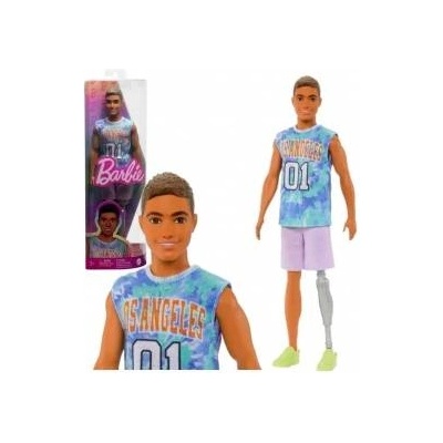 Mattel Barbie Fashionistas Ken Sports Outfit With Prosthetic Leg