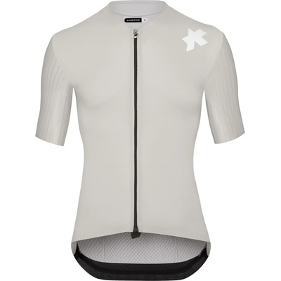 ASSOS Мъжка фланелка с къс ръкав за колоездене ASSOS Equipe RS Jersey S11 Cycling jersey - Almond Milk (056-3005-0612)