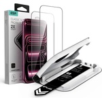 ESR Стъклен протектор ESR Tempered Glass UltraFit Classic (2 броя в комплект) - iPhone 18 Pro Max / iPhone 17 Pro Max - Черен