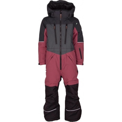 Lindberg Sweden dětská zimní kombinéza black/cerise – Zboží Mobilmania