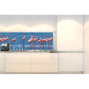 DIMEX ART s. r. o Фототапет за кухня - фламинго 180 x 60 см