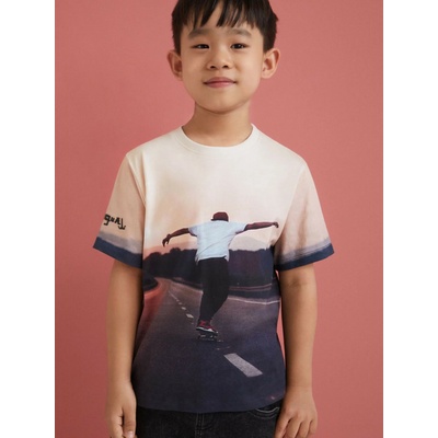 Desigual Kiwi Тениска детски Desigual | Rozov | Момчешки | 146/152