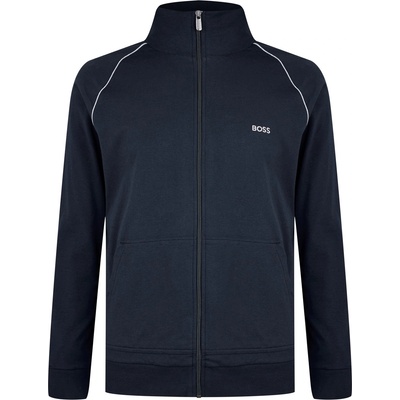 HUGO BOSS Поларено яке Boss Men's MixMatch Full Zipped Fleece Jacket - Dark Blue 403