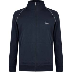 HUGO BOSS Поларено яке Boss Men's MixMatch Full Zipped Fleece Jacket - Dark Blue 403