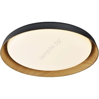 Top Light Top Light-LED Димируем плафон SATELLITE LED/48W/230V 3000-6500K черен + д. у (TP1824)