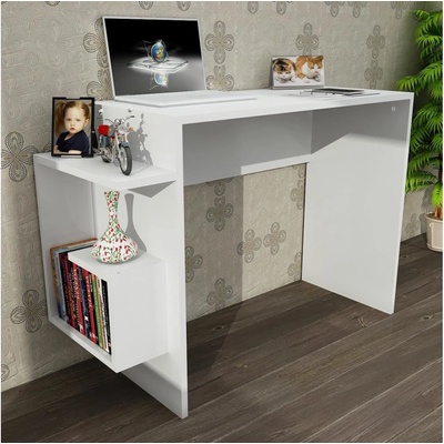 Asir | Pracovný stôl ALASKA 73,8 x 104,5 cm biela | AS0877