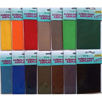 Nažehlovací záplaty keprové, 40 x 11.5 cm barva: tmavě zelená – Hledejceny.cz