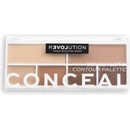 Revolution Relove Conceal Me paleta korektorů Light 2,8 g