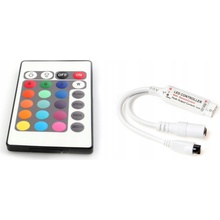 ECOLIGHT Dálkový IR ovladač k RGB LED pásku - 24 tlačítek BA0222
