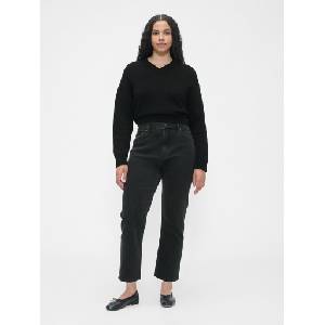 GAP Дънки '90s Straight Crop GAP GAP | Cheren | ЖЕНИ | 25REG