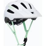 Giro Велосипедна каска Giro Fixture II Integrated MIPS W matte white/green pearl
