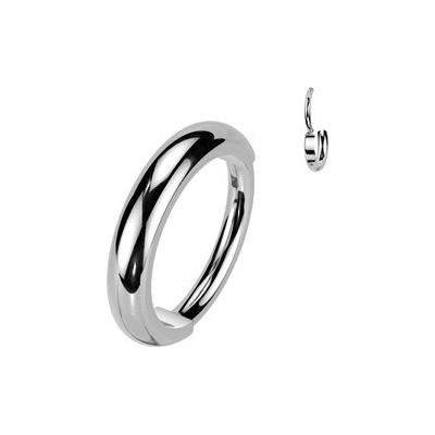 Šperky4U Segment kruh helix cartilage tragus piercing Titan TIT1515-1008