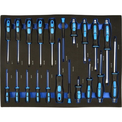 GEKO G10833D Sada skrutkovačov 21ks - Penová vložka