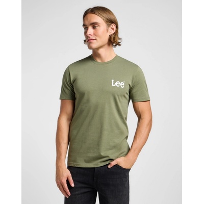 Lee Medium Wobbly Lee Tee 112364537 Olive Grove