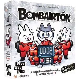 Reflexshop Настолна игра „Обезвреждане на бомби - на унгарски език (cgbbrs)