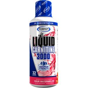 Gaspari Nutrition Liquid Carnitine 3000 | 2x Concentration - Maximum Strength [480 мл] Sour Watermelon