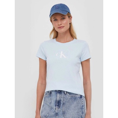 Calvin Klein dámske tričko svetlo modré