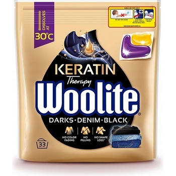 Woolite Darks Denim & Black kapsule s keratínom 33 PD